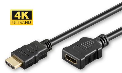 MicroConnect HDMI 2.0 Extension Cable, 0.5m