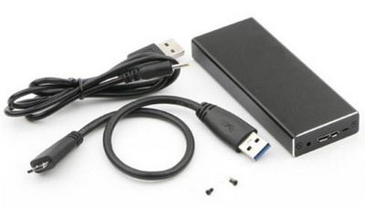 CoreParts SSD Enclosure Macbook Air/Pro  Retina USB3.0 SSD Enclosure   12+16pin 2013-2016 Macbook A1465 1466 A1398 A1502