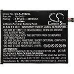 CoreParts Battery 15.20Wh Li-ion 3.8V  4000mAh for Alcatel Mobile  15.2Wh Li-ion 3.8V 4000mAh TLp040J1