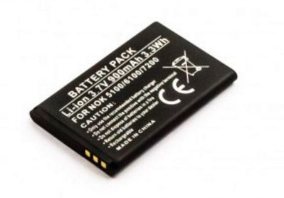 CoreParts Battery for Mobile 3.3Wh  Li-ion 3.7V 900mAh Nokia  3.3Wh Li-ion 3.7V 900mAh Nokia