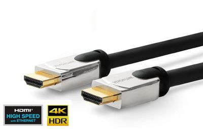 Vivolink PROHDMIHDM1.5 HDMI Cable 1.5 M HDMI Type A (standard) Black Silver (PROHDMIHDM1.5)