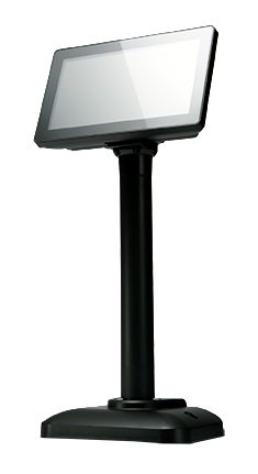 Poindus Plastic Pole Base (Metal in  the base) for 7 inch Screens