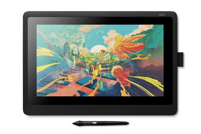 Wacom Cintiq 16 Graphic Tablet Black 5080 Lpi 344.16 X 193.59 Mm