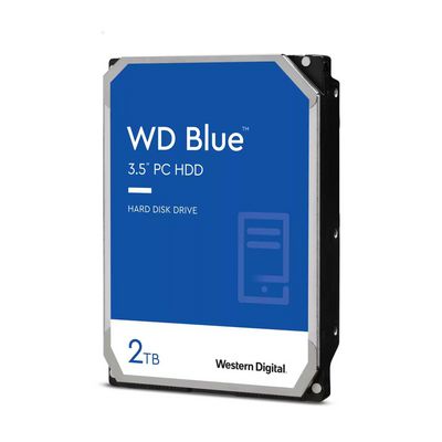 Western Digital Blue 3.5" 2000 GB Serial ATA Blue, 3.5", 2000 GB, 7200 RPM