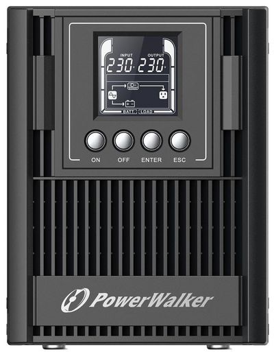 PowerWalker VFI 1000 AT FR VFI 1000 AT FR, Double-conversion (Online), 1 kVA, 900 W, Pure sine, 80 V, 300 V