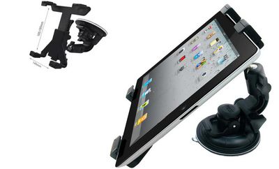 CoreParts Universal Tablet Holder with  suction cup suction cup. Arm  length 10-18cm, suits for 7-10inch tablets