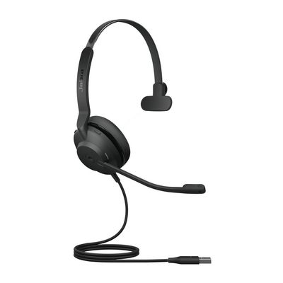 Jabra Evolve2 30, MS Mono Headset  Head-band USB Type-A Black  Evolve2 30, MS Mono, Headset, Head-band, Office/Call center, Black, Monaural,