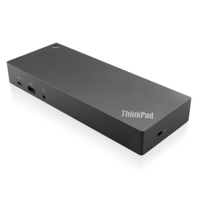 Lenovo Notebook dock/port replicator Wired USB 3.2 Gen 1 (3.1 Gen 1) Type-C Black 40AF0135UK, Wired, USB 3.2 Gen 1 (3.1 Gen 1) Type-C, 3.5 mm,