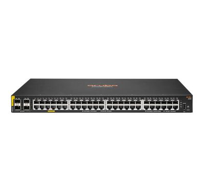 Hewlett Packard Enterprise Aruba 6000 48G Class4 PoE  4SFP 370W Managed L3 Gigabit  Ethernet (10/100/1000) Power over Ethernet (PoE) 1U **New Retail**