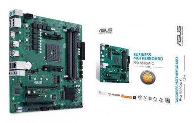 ASUS Pro B550M-C/CSM Micro-ATX AM4 AMD B550