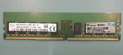 Hewlett Packard Enterprise MEMORY DIMM 8GB PC4-2133P-E **Refurbished**
