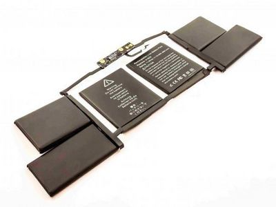 CoreParts Laptop Battery for Apple  76.00Wh 11.4V 6660mAh 76Wh  Li-Pol 11.4V 6.7Ah Macbook Pro 15" A1707 (Retina, 2016)