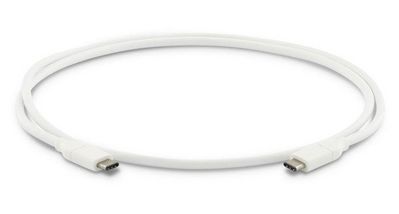 LMP USB-C (m) to USB-C (m) cable,  Gen 2 (10G), 20V 5A/100W, DP  altmode, USB IF certified, 1 m, white