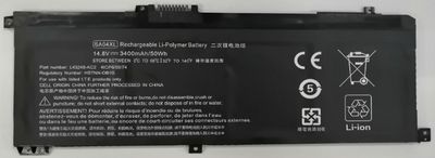 CoreParts Laptop Battery for HP 50.32Wh  14.8V 3400mAh 50Wh Li-ion  14.8V 3350mAh for HP Envy 15-DR0000, Envy 15-DR0000 X360, Envy 15-dr0001ng