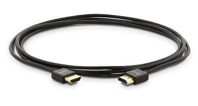 LMP HDMI (m) to HDMI (m) cable  2.0 (4K@60Hz), super slim,  0.5 m, black
