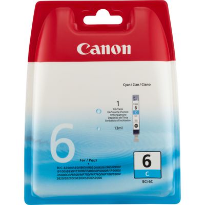 Canon BCI-6C - cyan - original - blækb