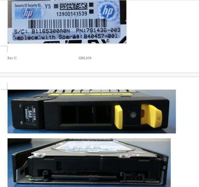 Hewlett Packard Enterprise DRV 1.2TB HDD 6G SAS SFF **Refurbished**