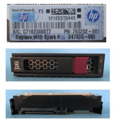 Hewlett Packard Enterprise DRV HDD 4TB 12G 7.2K 3.5 SAS MDL LP