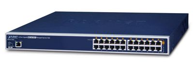 PLANET 12-Port Gigabit IEEE 802.3at Hi