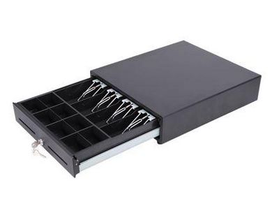 Capture 350 mm cash drawer 4B/8C 350 x 405 x 90 mm - Black