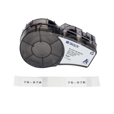 Brady Nylon cloth labels for M210 and M211 Portable Label printer.