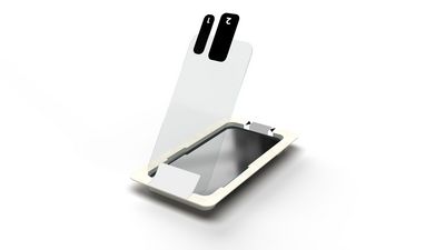 eSTUFF Apple iPhone 12 Pro Max Clear  Glass Screen Protector with  mounting frame