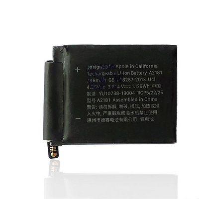 CoreParts Battery 1.11Wh 3.82V 290mAh  for Apple Watch "Apple Watch  S5/SE (44mm) A2181 Battery 3.814V-1.129Wh 296mAh Li-ion Polymer Apple Watch