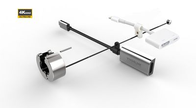 Vivolink Pro Adapter Ring HDMI to  USB-C + Lightning