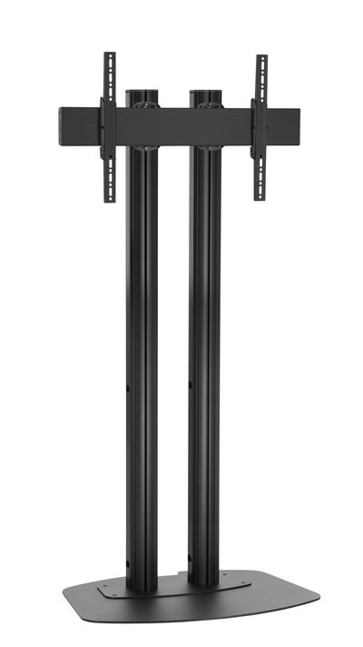 Vogel's FD 2084B, DISPLAY FLOORSTAND,  DOUBLE-POLE, H:200 CM, VESA  800X400, BLACK - CONNECT-IT LE 200CM, 800X400 BLACK