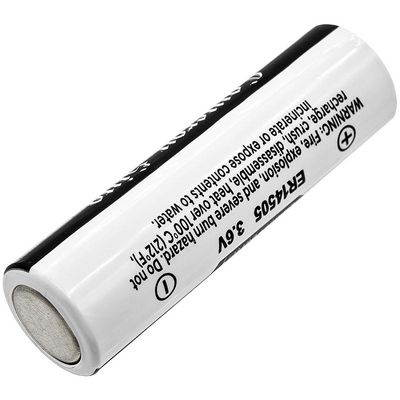 CoreParts Battery for ER14505 9.72Wh Li-SOCl2 3.6V 2700mAh Black 9.72Wh Li-SOCl2 3.6V 2700mAh Black for Application: Water Meters, Gas meters,