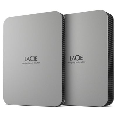 LACIE Mobile Portable HDD 5TB USB silv