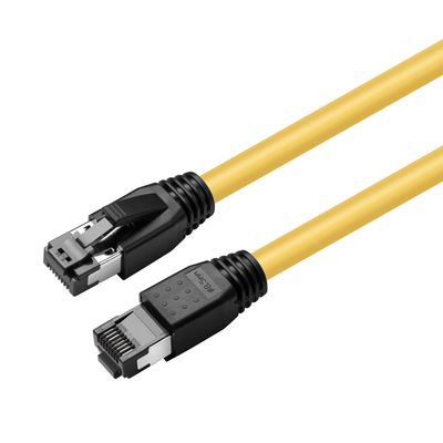 MicroConnect CAT8.1 S/FTP 7,5m Yellow LSZH  Shielded Network Cable, AWG  24