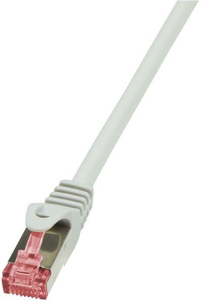 Logilink Patchkabel CAT6 S/FTP AWG27 PIMF 0,25m grau