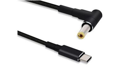MicroConnect USB-C to DC 5,5*2,5mm 9V / 5A, 1,2m