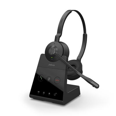 Jabra Engage 65 Stereo Trådløs Høretelefoner Sort
