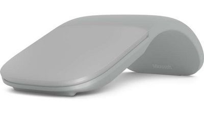 Microsoft Arc Touch Bluetooth Perp Mouse Ambidextrous Blue Trace 1000 Dpi