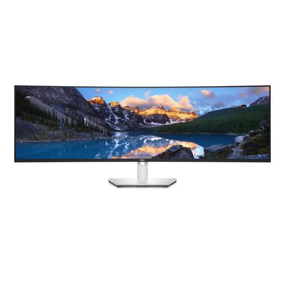 Dell Ultrasharp U4924Dw 124.5 Cm  (49") 5120 X 1440 Pixels 5K  Ultra Hd Lcd Black, Silver