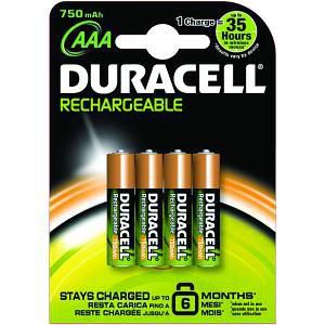Duracell Akku Recharge AAA HR03 75