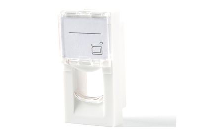 Lanview EURO OUTLET 45x22,5 - 1-PORT  MODULE