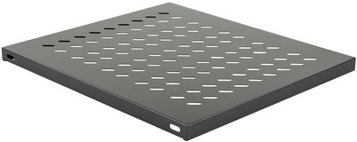 Lanview 1U 19" D=800MM FIXED SHELF  BLACK