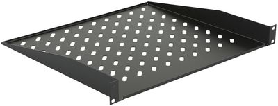 Lanview 1U 19" D=400mm RACK MOUNT  SHELF BLACK