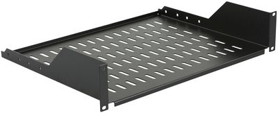 Lanview 2U 19" D=350mm RACK MOUNT  SHELF BLACK