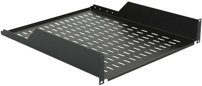 Lanview 2U 19" D=550mm RACK MOUNT SHELF BLACK