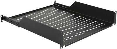 Lanview 2U 19" FRONT, 1U 19" REAR  CONNECTED D=550mm SHELF