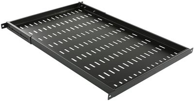 Lanview D=670mm FIXED SHELF  ADJUSTABLE SIDE ARM BLACK