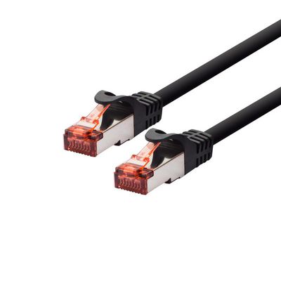 LOGON PROFESSIONAL PATCH CABLE CAT6 F/UTP - 20M  BLACK