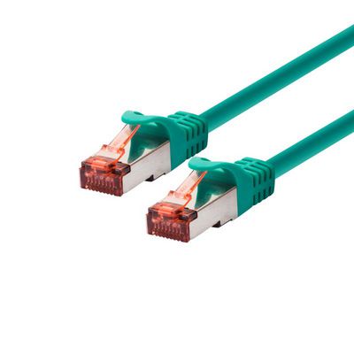 LOGON PROFESSIONAL PATCH CABLE CAT6 F/UTP - 1.5M  GREEN