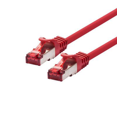 LOGON PROFESSIONAL PATCH CABLE S/FTP PIMF 20M -  CAT6 - RED