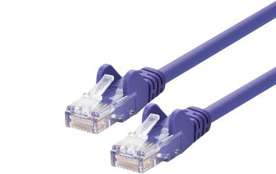LOGON PROFESSIONAL PATCH CABLE U/UTP 7M - CAT5E - VIOLET