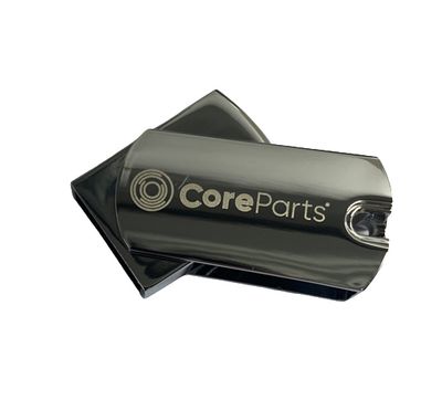 CoreParts 64GB USB 3.0 Flash Drive 64GB USB 3.0 Flash Drive,  With Swivel, Read/Write 100/20 mb/s White